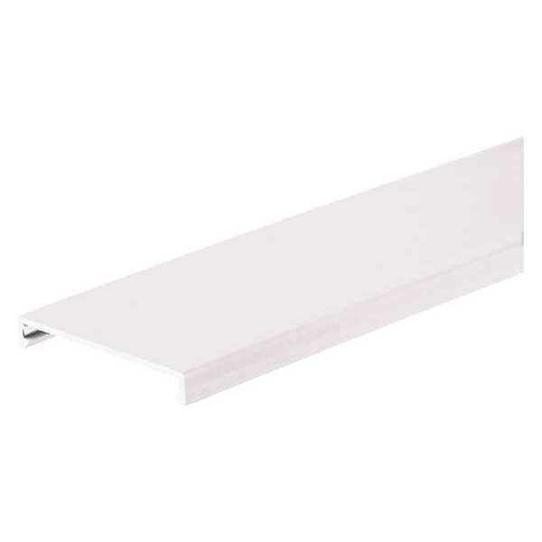 Flush Cover, Type NC, Halogen-Free, White, 4" x 1' (6-Pack)